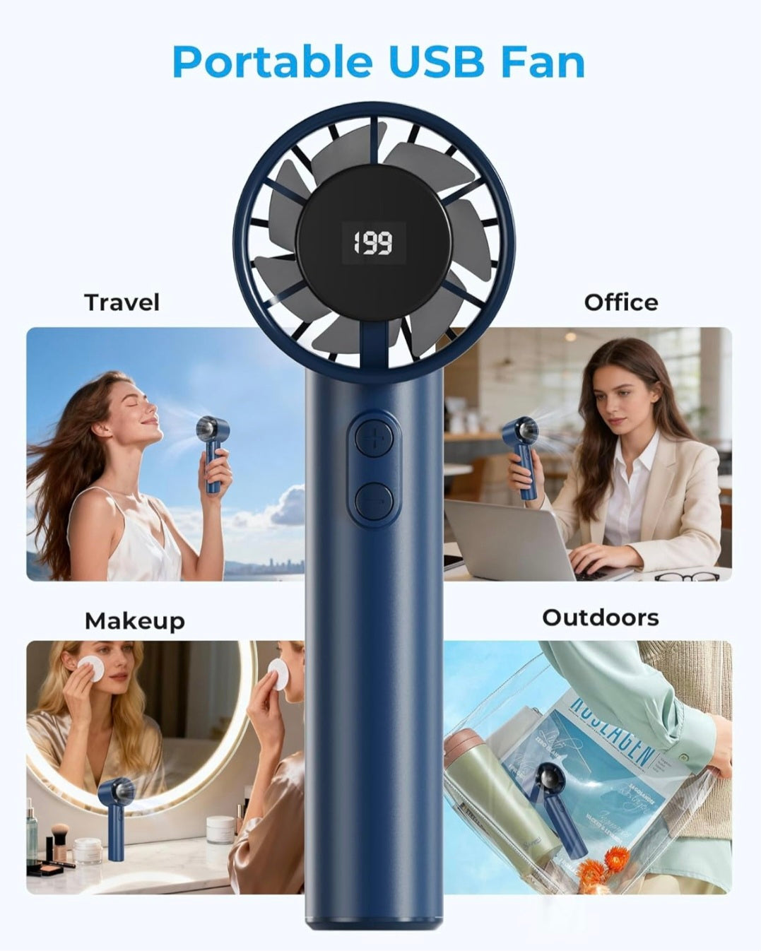 Mini Portable Handheld Fan