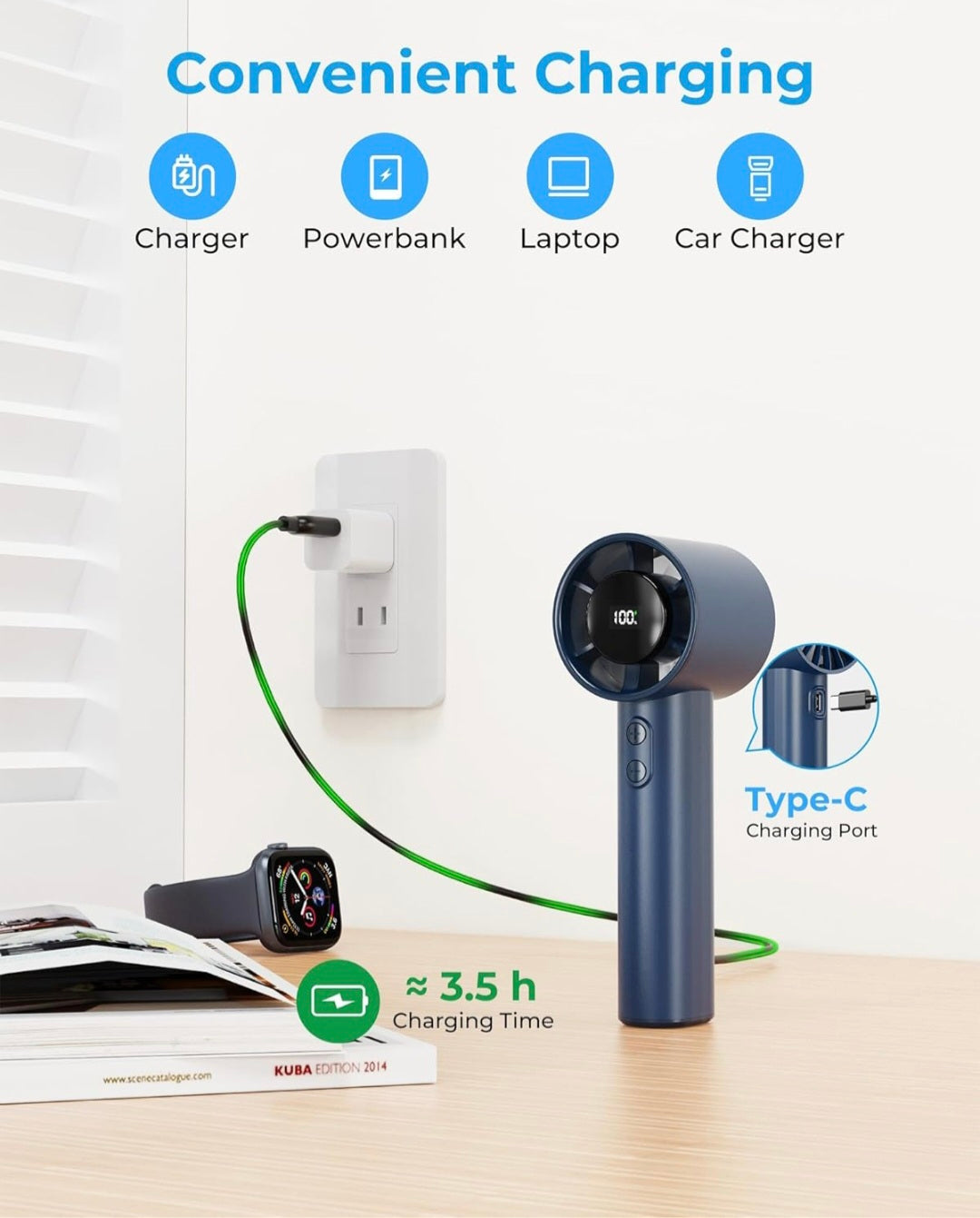 Mini Portable Handheld Fan