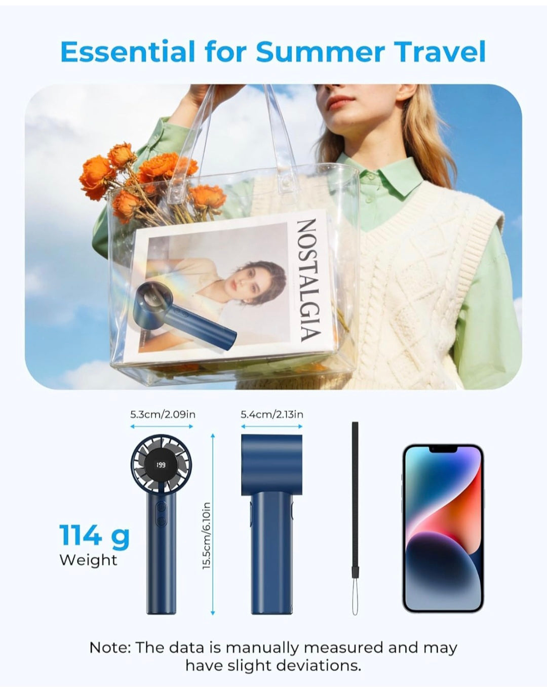 Mini Portable Handheld Fan